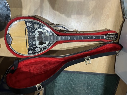Greek bouzouki string with - bouzouki,